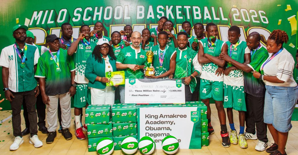 King Amakree Academy, GSS Gboko Claim First-Ever National Titles at the 26th MILO Basketball Championship.
