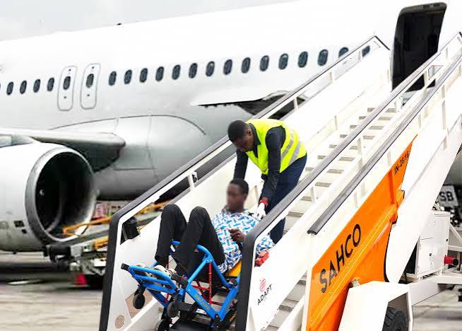 SAHCO Becomes First Nigerian Ground Handler to Deploy Evacuation Chairs for Passengers with Reduced Mobility
