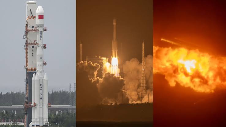 China Rocket Explodes 85 Seconds After Launch, Satellite Lost