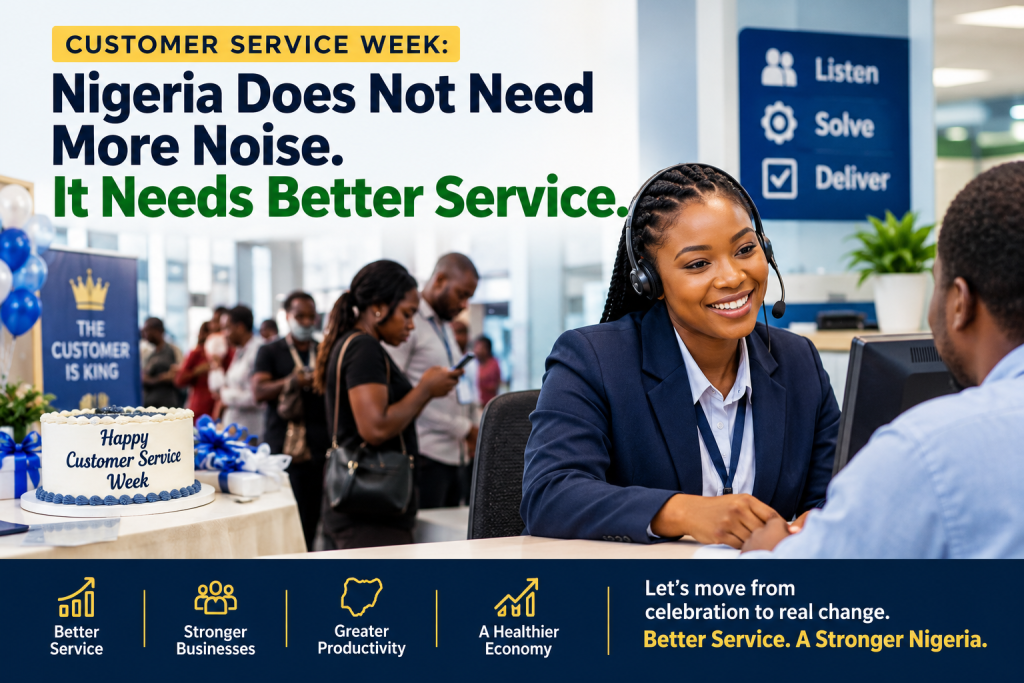 Editorial: Customer Service Week: Nigeria Does Not Need More Noise. It Needs Better Service