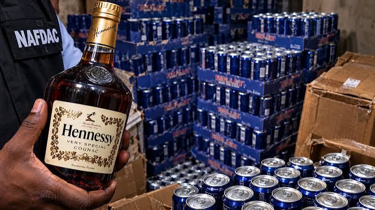 NAFDAC Seizes Fake Alcoholic Drinks Worth Over ₦2 Billion in Lagos